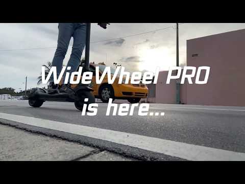 WideWheel PRO 1000W dual motor electric scooter for adults