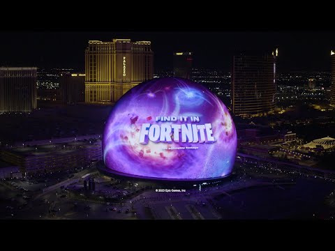 Fortnite Ecosystem Sizzle Trailer on Sphere