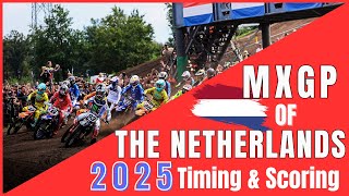 MXGP of The Netherlands Live Timing & Scoring