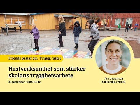 Trygga raster – Rastverksamhet som stärker skolans trygghetsarbete