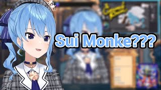Suisei Tries to Do Whistle Voice But Suddenly Become Sui Monke???