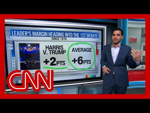 Harry Enten on what is rare about the Harris-Trump debate