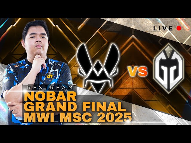 RESTREAM EWC GRAND FINAL ! TEAM VITALITY VS GG r7store.id