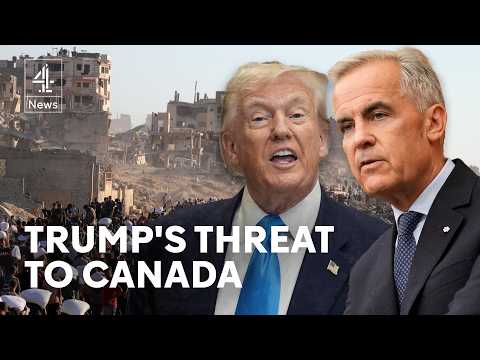 Trump threatens trade deal after Canada plans to recognise Palestine