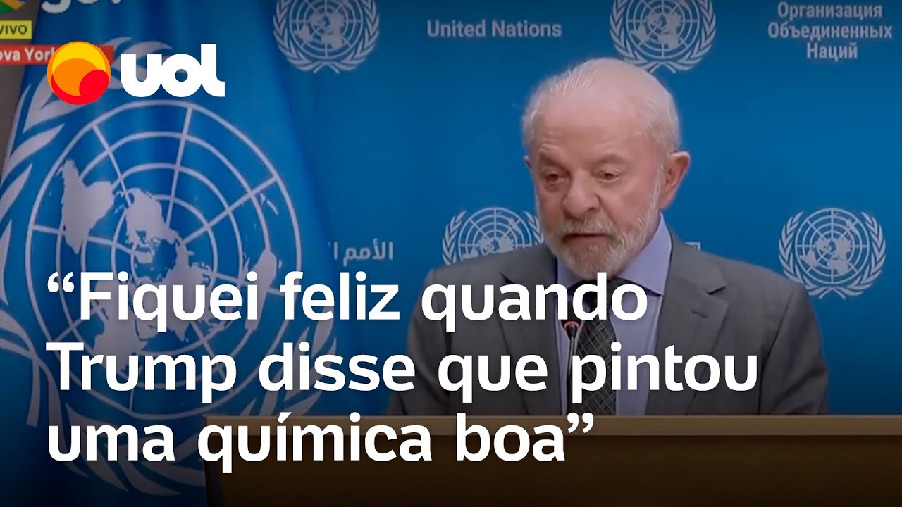 Lula diz que está feliz após Trump dizer que teve química entre eles Parecia impossível