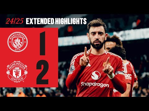 United Defeat City! 💪 | Man City 1-2 Man Utd | Extended Highlights