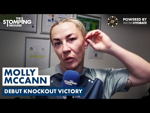 “SHE F**KING WHAT?!” – Molly McCann KICKED By Debut Opponent | HILARIOUS Reaction To Victory