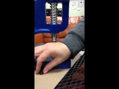 Paper Eyelets With Tep-3 Machine