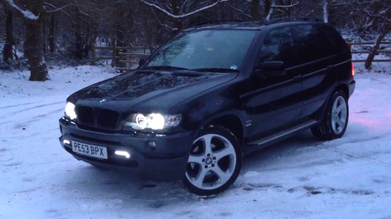 Bmw in snow tyres #3