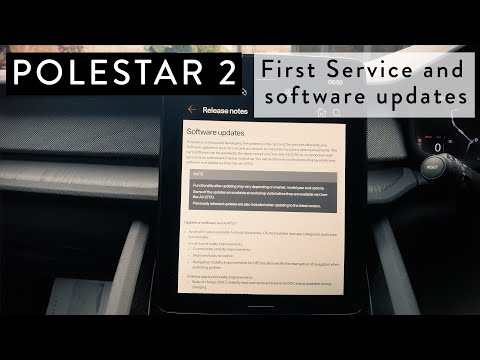 Polestar First service and software updates!