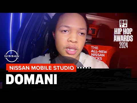 Image: Domani Freestyles In The Nissan Mobile Studio At The 2024 Hip Hop Awards! - Hip Hop Awards ’24 (U)