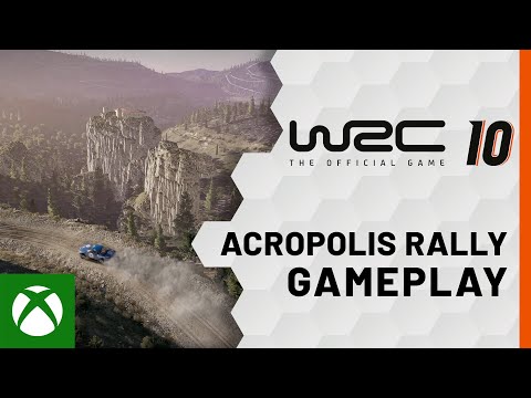 WRC 10 - Acropolis Rally Greece Gameplay