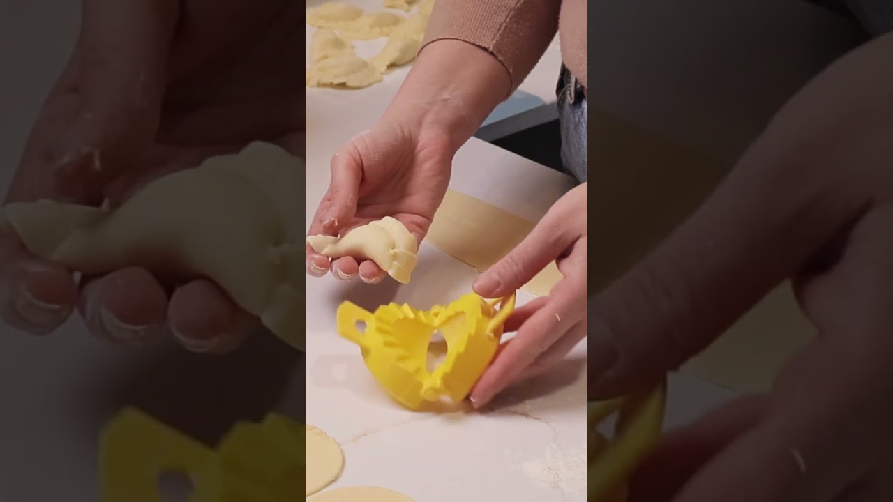 Jak tvarovat pirohy několika způsoby #toprecepty #kitchenhacks #food