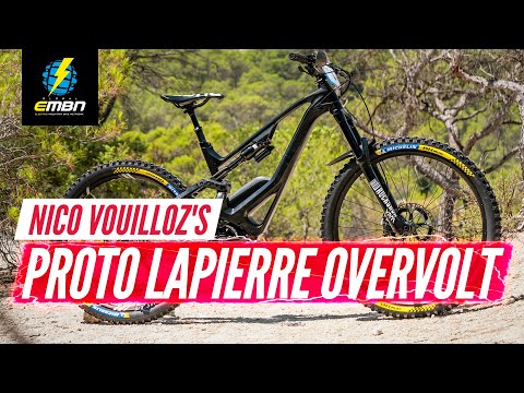 Nico Vouilloz's Prototype Lapierre Overvolt GLP2 | EMBN Pro Bike Check