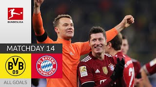 Bayern wins turbulent Klassiker! | BVB — Bayern München 2-3 | All Goals | MD 14 – Bundesliga 21/22