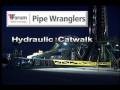 Pipe Wranglers Hydraulic Catwalk (Product Demo) - YouTube