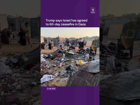 Trump says Israel has agreed to 60-day ceasefire in Gaza