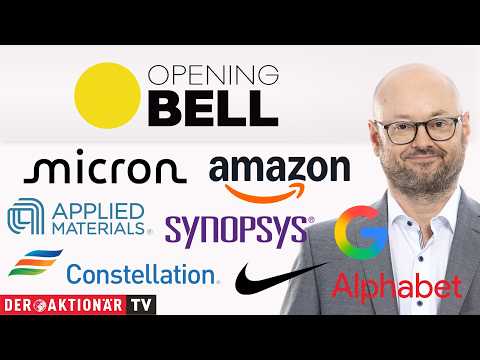 Opening Bell: Micron, <strong>Applied</strong> Materials, Constellation Energy, Amazon, Synopsys, Alphabet, Nike
