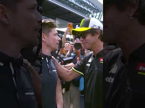 Rossi and Stoner reunited on the MotoGP grid 🤩 | 2025 Austrian GP