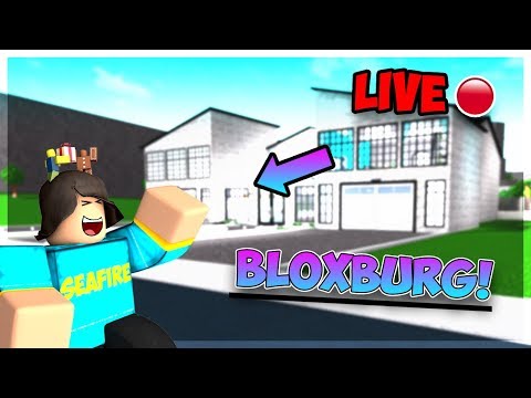 PLAYING *BLOXBURG* WITH FANS LIVE! | ROBLOX