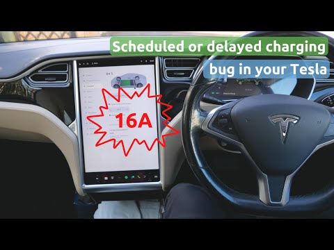 How to fix your Tesla's scheduled or delayed charging limit of 16 amps?