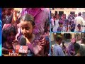 Denver School for the Blind students celebrate Holi