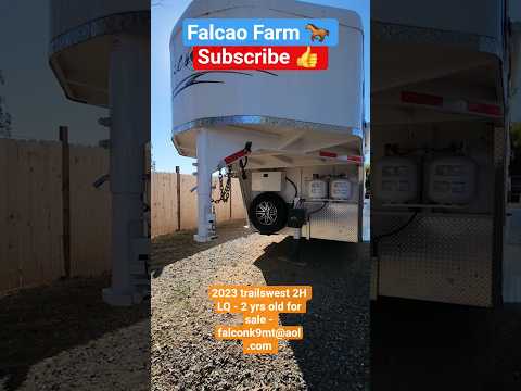 2023 Trailswest 2H LQ for sale #horse #equestrian #trailer #sport #sale #beautiful #transport #love