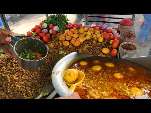 Most Famous Egg Masala Jhal Muri- Famous Muri Makha recipe | Street Food Vlog | Tasty Food