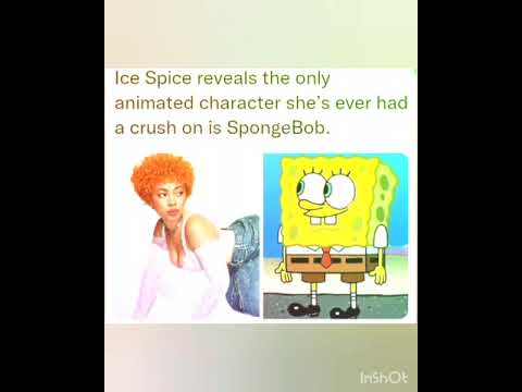 Ice Spice reveals the only animated character she’s ever had a crush on is SpongeBob.