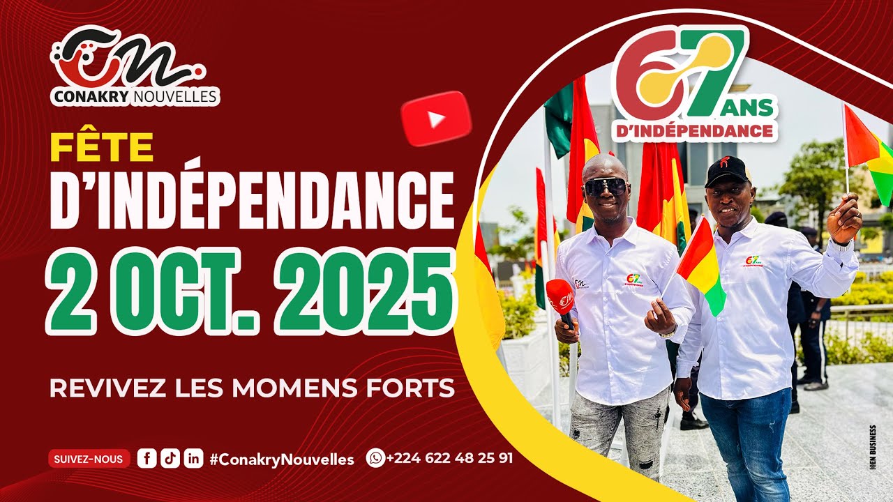Conakry Nouvelles BONNE FETE DE L'INDEPENDANCE 67 N1