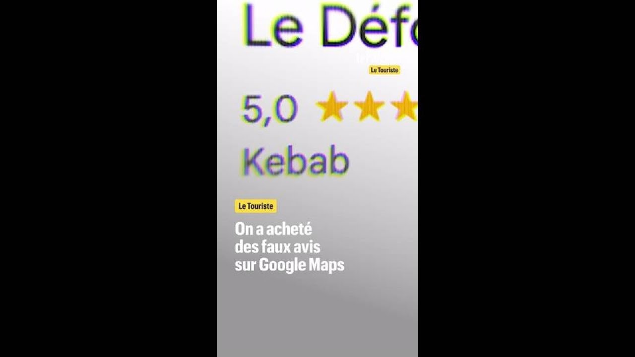 On a acheté des faux avis pour notre faux resto sur Google Maps
