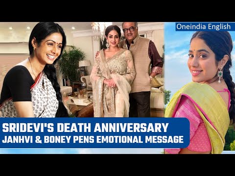 Janhvi and Boney Kapoor's Heartfelt Tributes to Sridevi on Her 5th Death Anniversary