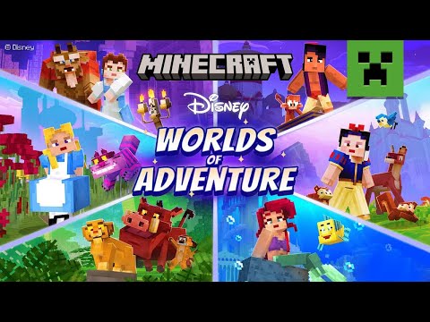 マインクラフト × ディズニー・ワールド・オブ・アドベンチャー DLC