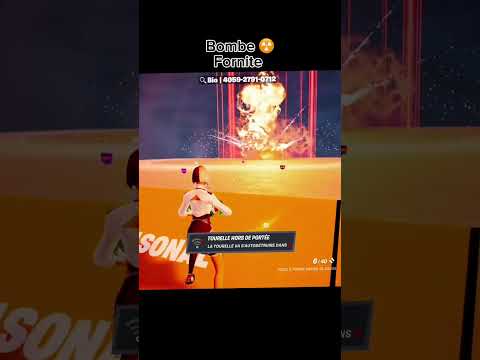 Bombe ☢️ sur fornite #fortnite #shorts