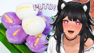 HANDCAM: LET'S MAKE PUTO!🍡💜🤍✨