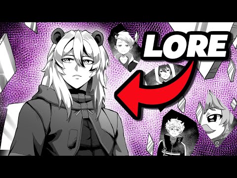 PandaRan VTuber Lore | pt.1 Seeing between | COMIC DUB