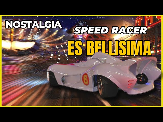 SPEED RACER ESTABA ADELANTADA A SU EPOCA