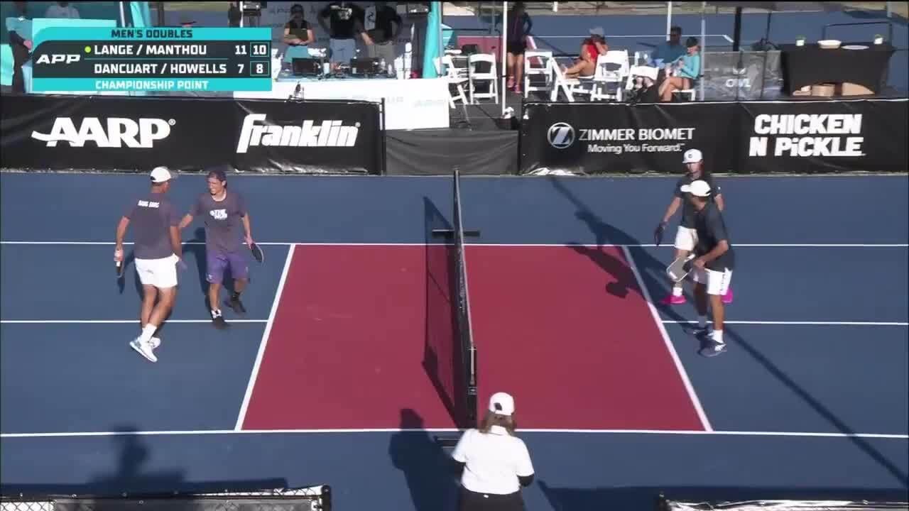 Howells/Dancuart vs Lange/Manthou | Match Point | APP Dallas Open