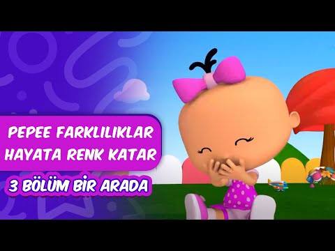 Pepee Farklılıklar Hayata Renk Katar 👯 Leliko ve Pisi İle 3 Bölüm Bir Arada | Düşyeri