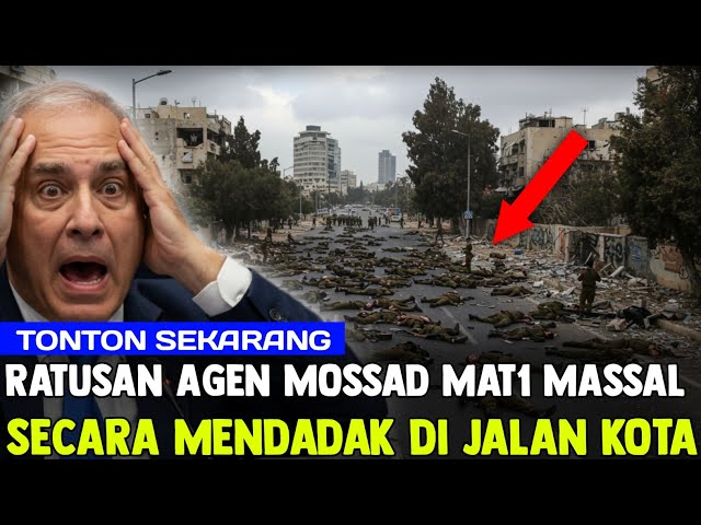 PM ISRAEL KETAKUTAN SAMPAI MENJERIT‼️500 AGEN MOSSAD KOID MASSAL SECARA MENDADAK, TERNYATA