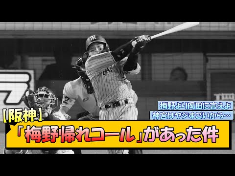 【阪神】「梅野帰れコール」があった件【なんJ/2ch/5ch/ネット 反応 まとめ/阪神タイガース/岡田監督/梅野隆太郎】