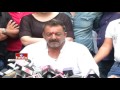 Sanjay Dutt's Press Meet after released from Jail