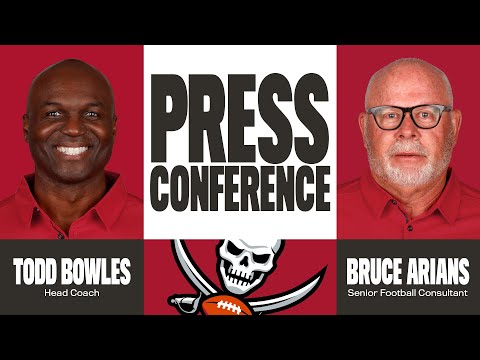 Todd Bowles Named Bucs Head Coach | Press Conference video clip
