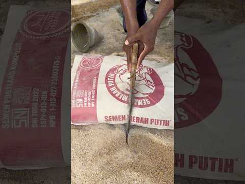 A <strong>quick</strong> way to cut concrete material