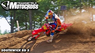 Southwick 2025 Pro Motocross [450] Highlights | Lawrence Flawless