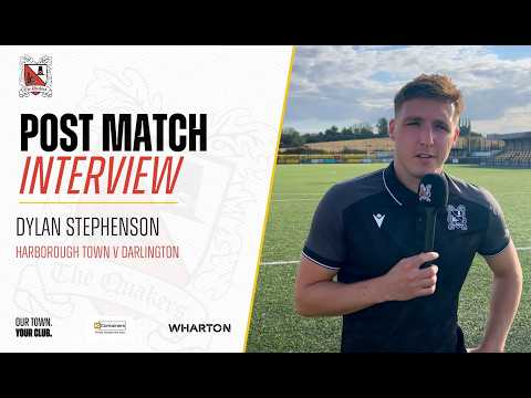 Harborough Town Post-Match: Dylan Stephenson