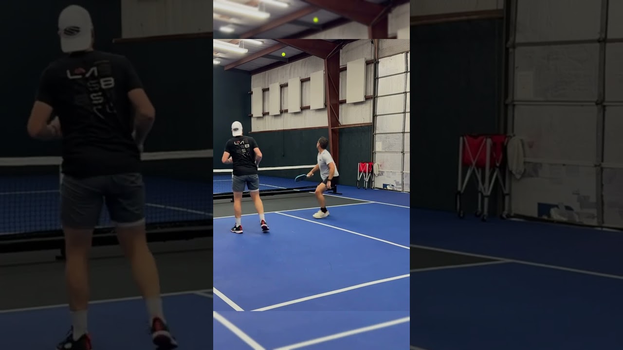 The Drop ATP… Quite possibly the dumbest shot in pickleball #pickleball #pickleballhighlights #pi