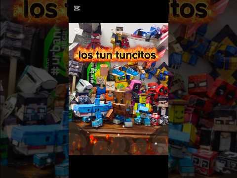 cómo hacer un papercraft de los tuntuncitos🪵👟#papercraft#minecraft#brainrot#meme#lostuntuncitos#XD