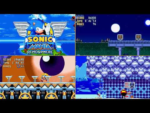 Sonic Mania Atmosphere Playthrough | Sonic Mania Plus Mod