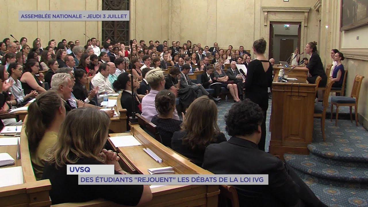 Yvelines | Des étudiants de l’UVSQ « jouent » les débats de la loi IVG